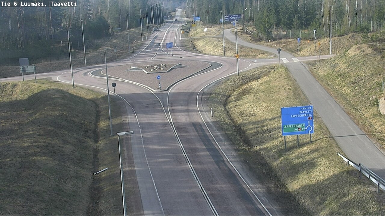 Kelikamerat Kuva Tie 6 Luumäki, Taavetti, Luumäki, Etelä-Karjala