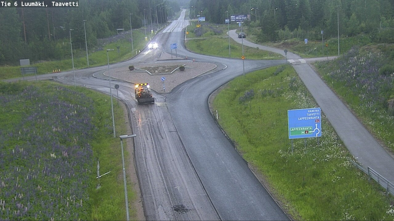 Kelikamerat Kuva Tie 6 Luumäki, Taavetti, Luumäki, Etelä-Karjala
