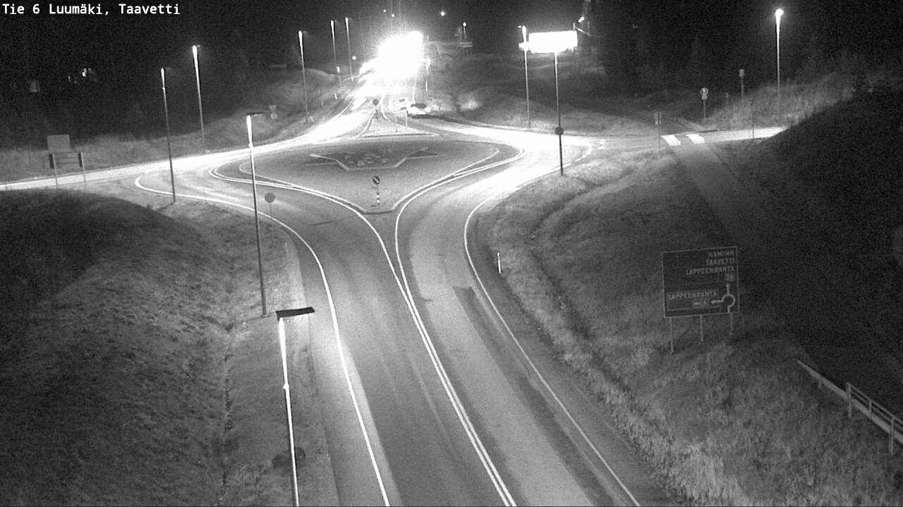 Weather Camera Image Road 6 Luumäki, Taavetti, Luumäki, Etelä-Karjala