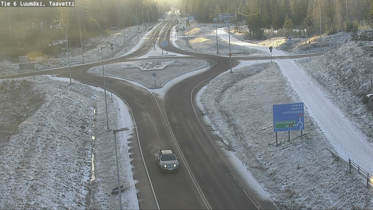 Kelikamerat Kuva Tie 6 Luumäki, Taavetti, Luumäki, Etelä-Karjala