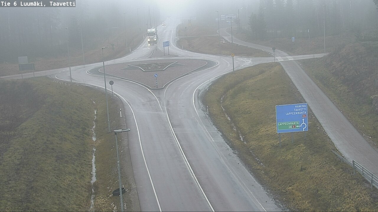 Weather Camera Image Road 6 Luumäki, Taavetti, Luumäki, Etelä-Karjala