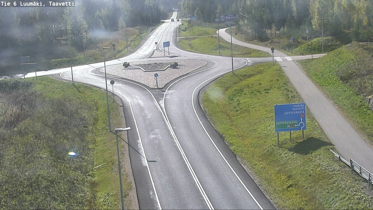 Weather Camera Image Road 6 Luumäki, Taavetti, Luumäki, Etelä-Karjala