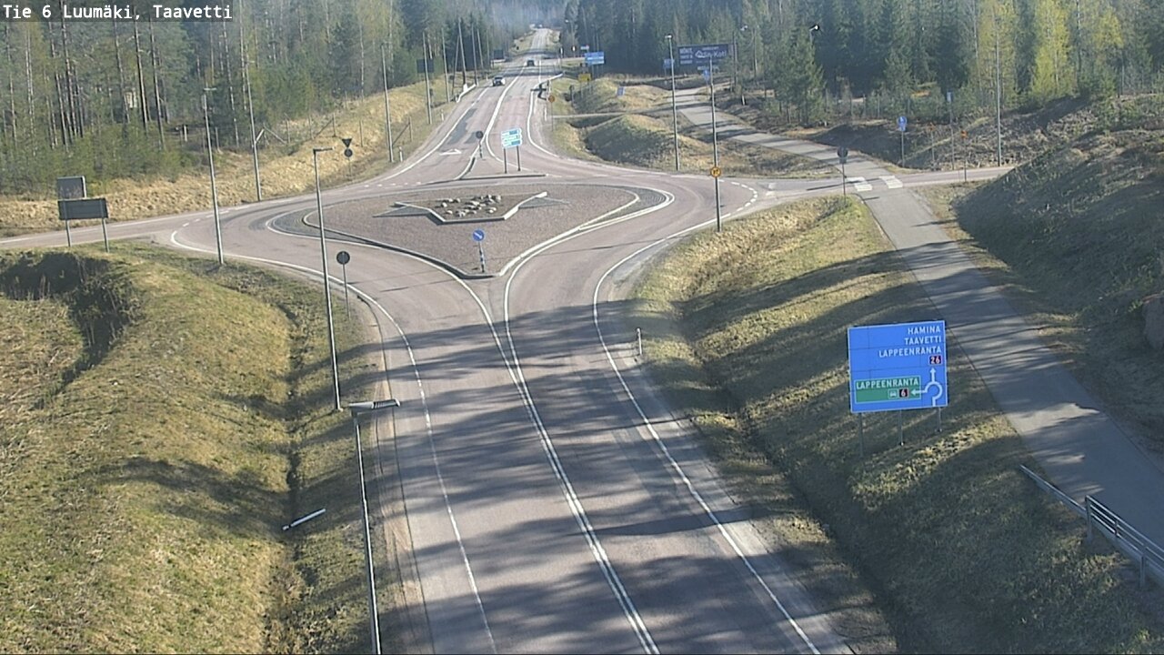 Kelikamerat Kuva Tie 6 Luumäki, Taavetti, Luumäki, Etelä-Karjala