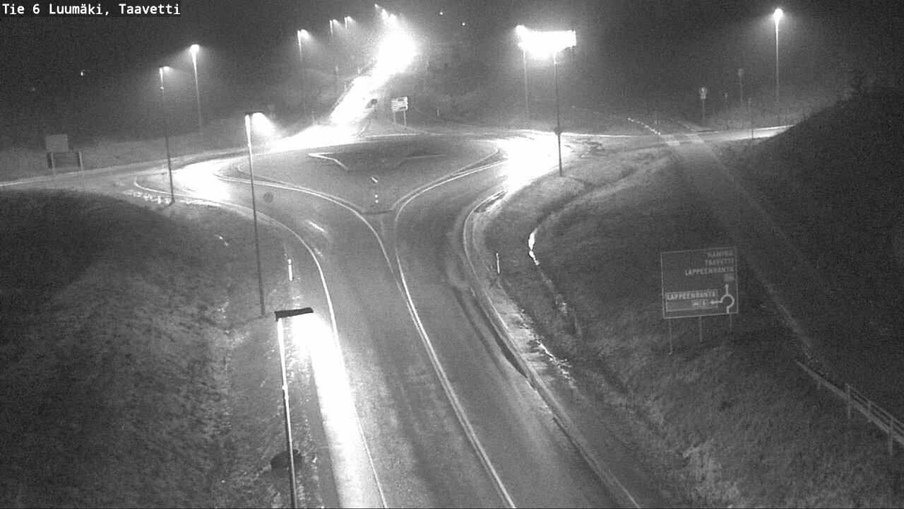 Weather Camera Image Road 6 Luumäki, Taavetti, Luumäki, Etelä-Karjala