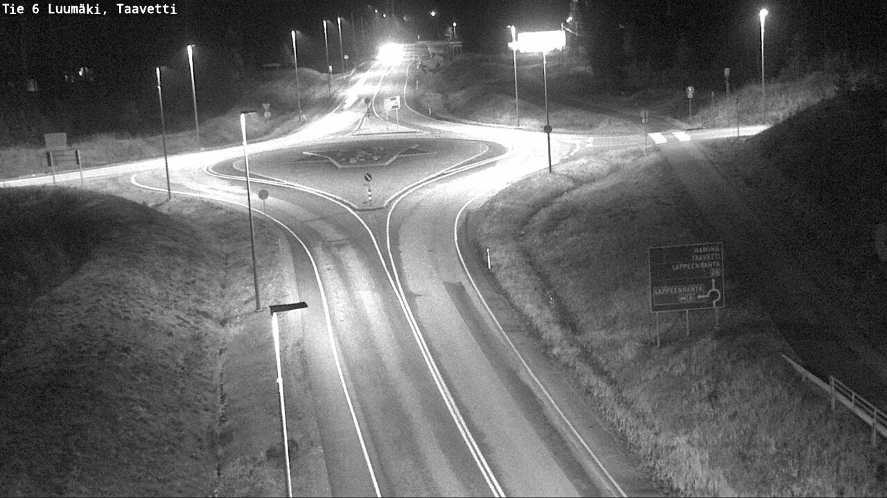 Weather Camera Image Road 6 Luumäki, Taavetti, Luumäki, Etelä-Karjala
