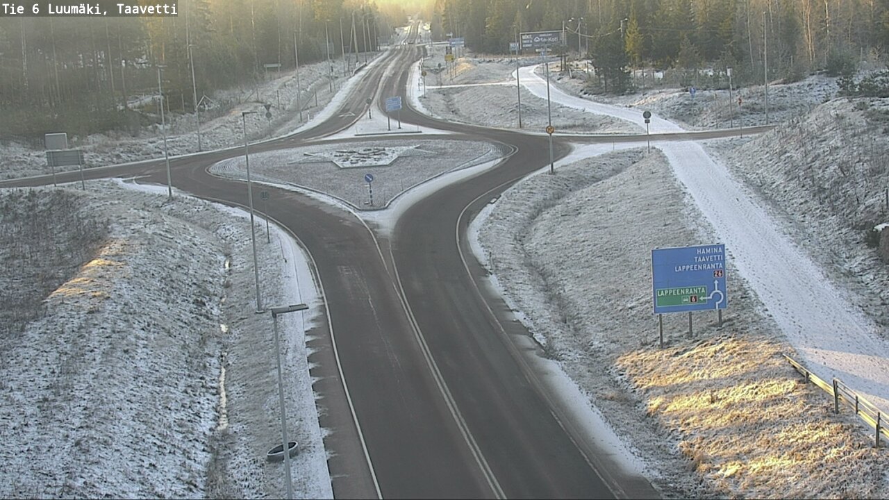 Kelikamerat Kuva Tie 6 Luumäki, Taavetti, Luumäki, Etelä-Karjala