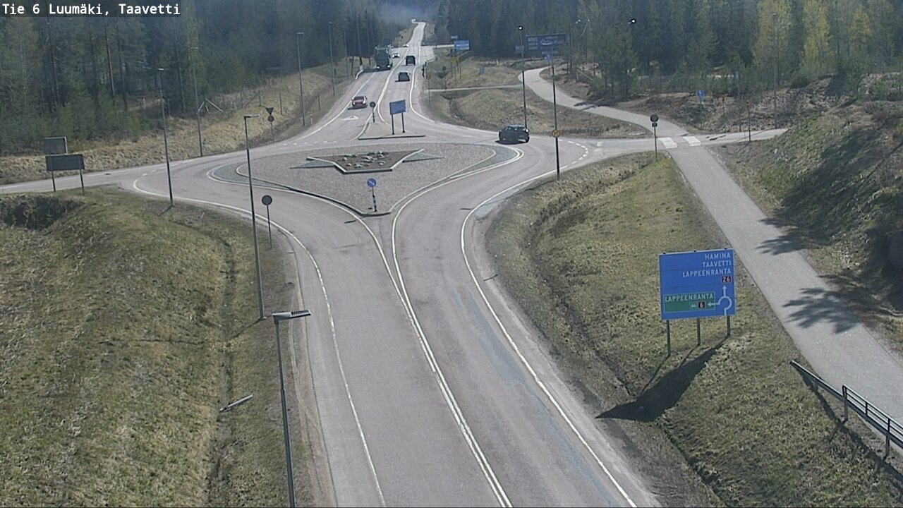 Kelikamerat Kuva Tie 6 Luumäki, Taavetti, Luumäki, Etelä-Karjala