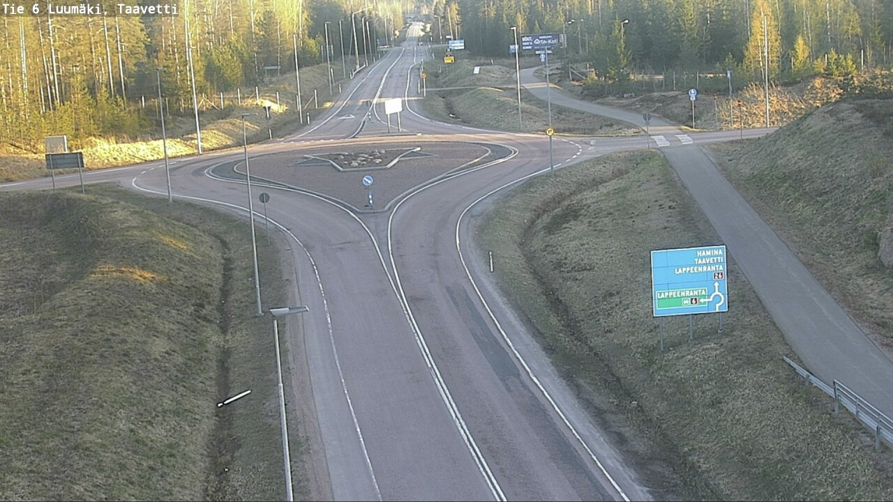 Kelikamerat Kuva Tie 6 Luumäki, Taavetti, Luumäki, Etelä-Karjala