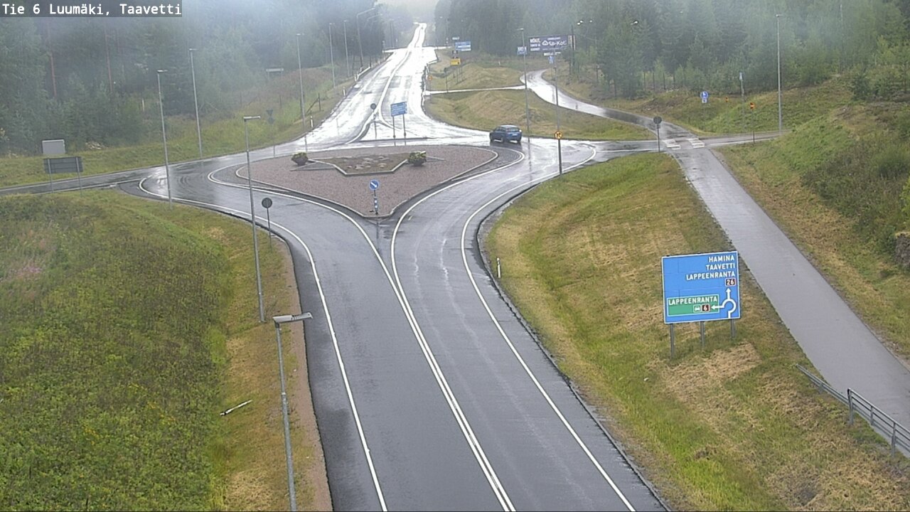Kelikamerat Kuva Tie 6 Luumäki, Taavetti, Luumäki, Etelä-Karjala