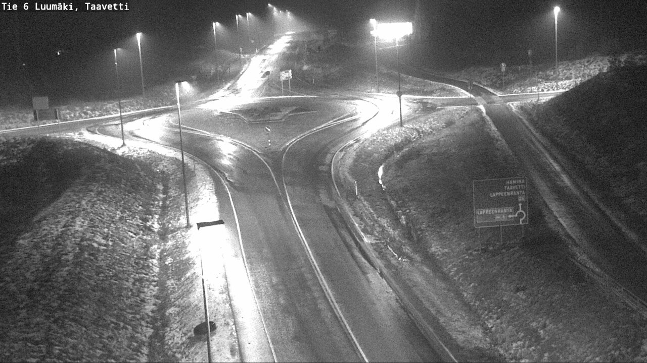 Weather Camera Image Road 6 Luumäki, Taavetti, Luumäki, Etelä-Karjala
