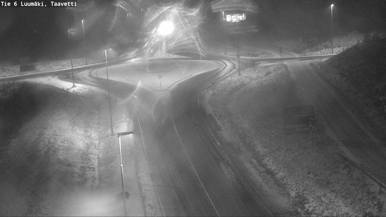 Weather Camera Image Väg 6 Luumäki, Taavetti, Luumäki, Etelä-Karjala