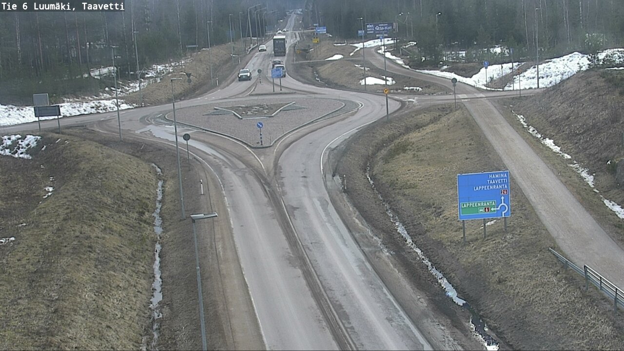 Kelikamerat Kuva Tie 6 Luumäki, Taavetti, Luumäki, Etelä-Karjala