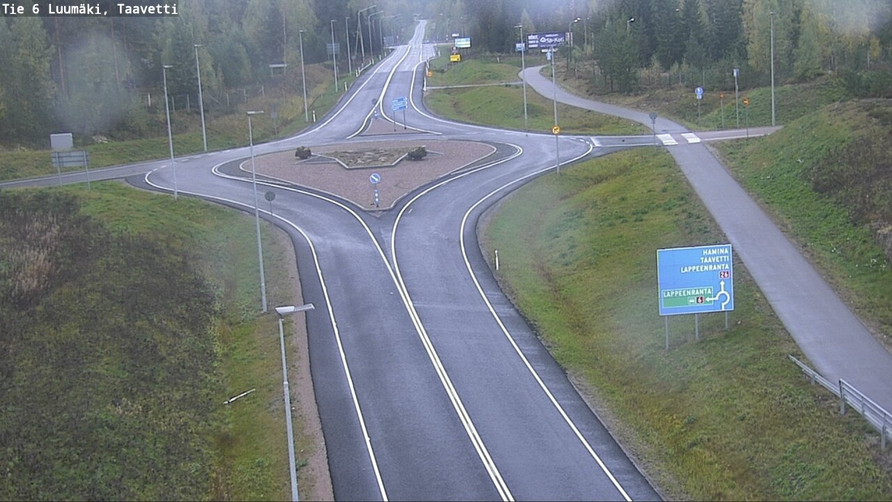 Kelikamerat Kuva Tie 6 Luumäki, Taavetti, Luumäki, Etelä-Karjala