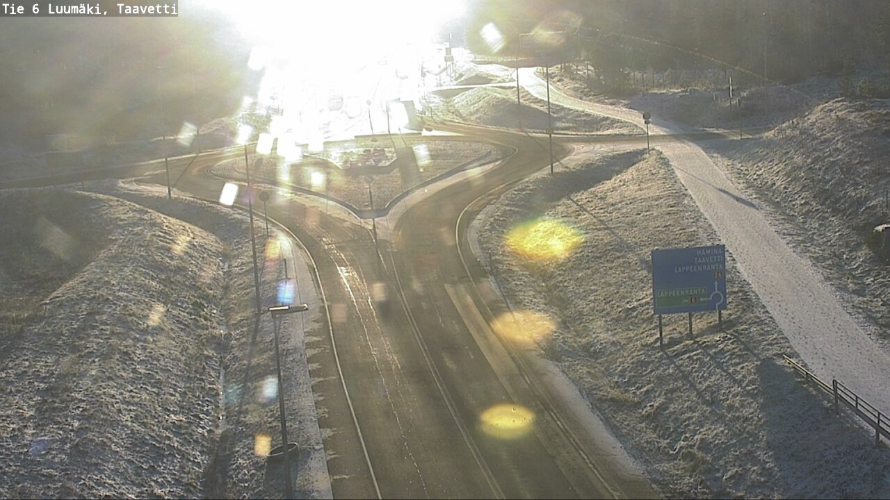 Kelikamerat Kuva Tie 6 Luumäki, Taavetti, Luumäki, Etelä-Karjala