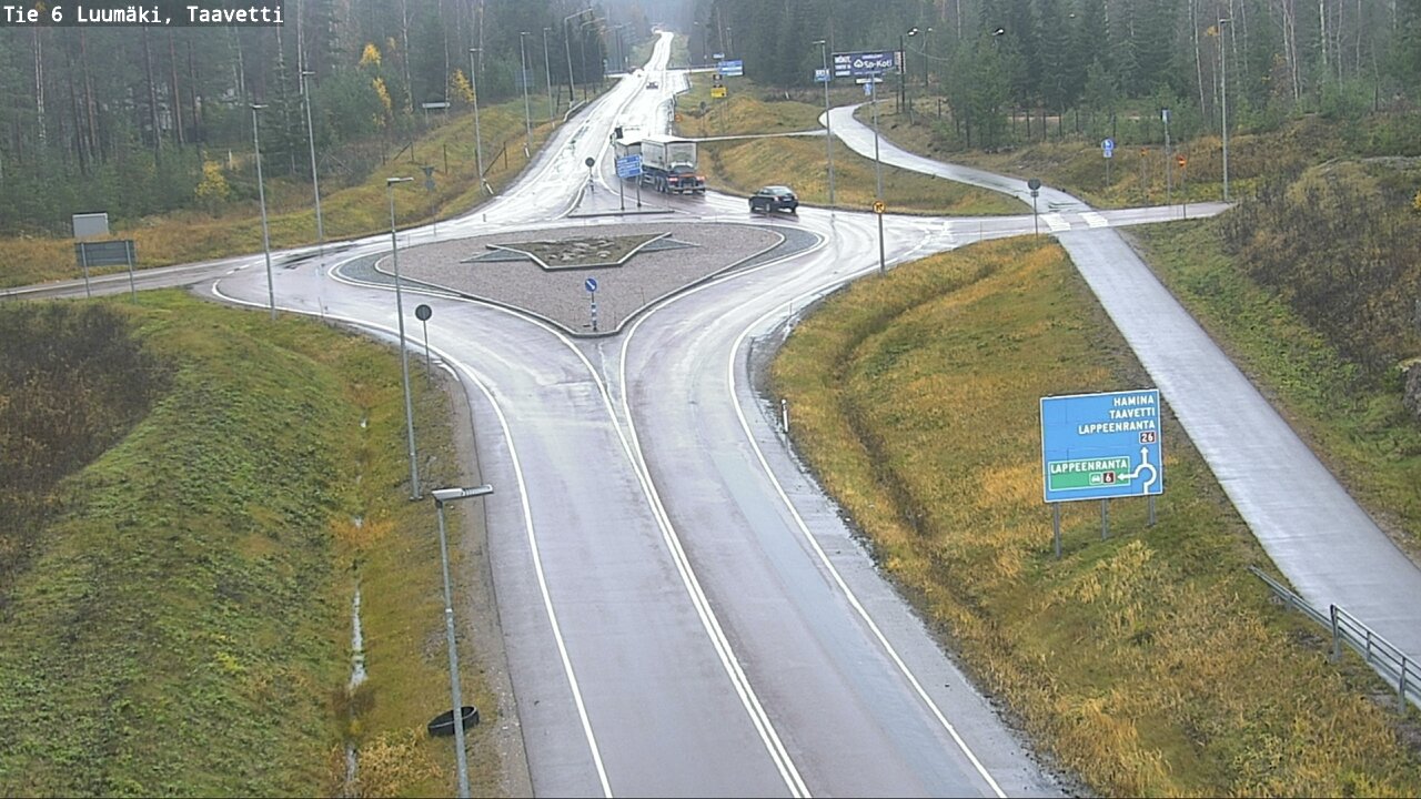 Weather Camera Image Road 6 Luumäki, Taavetti, Luumäki, Etelä-Karjala