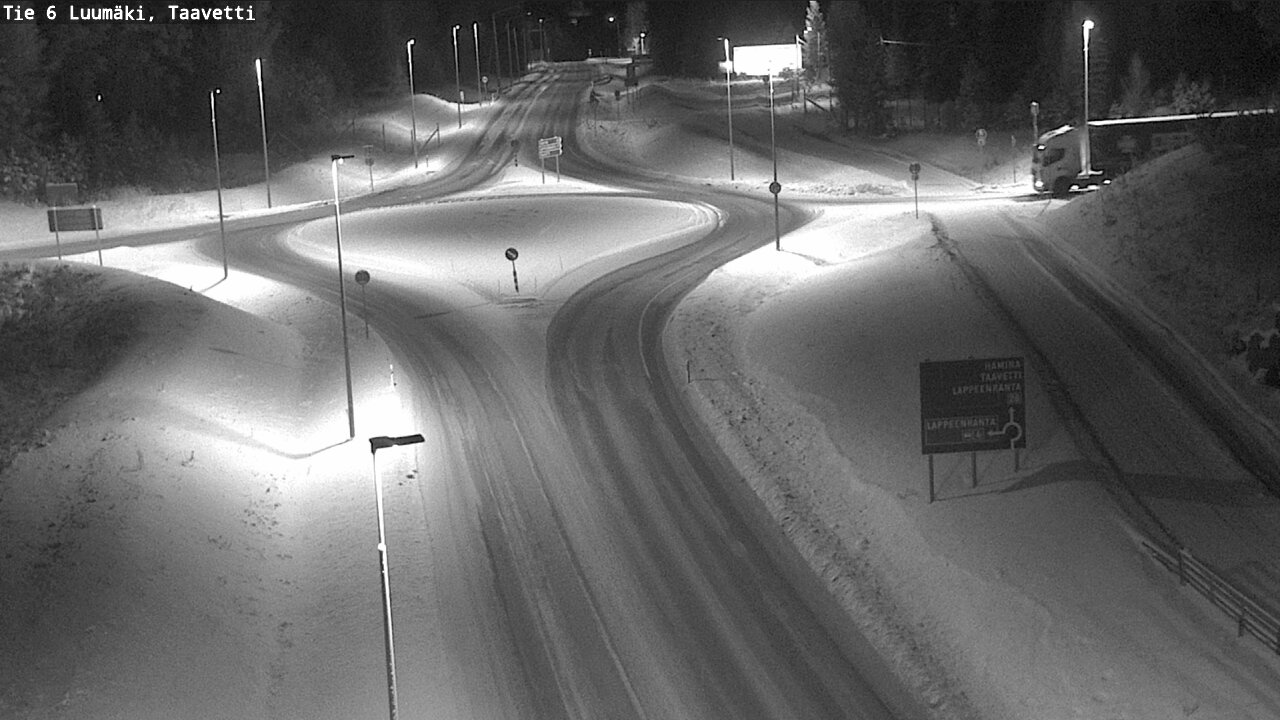 Kelikamerat Kuva Tie 6 Luumäki, Taavetti, Luumäki, Etelä-Karjala