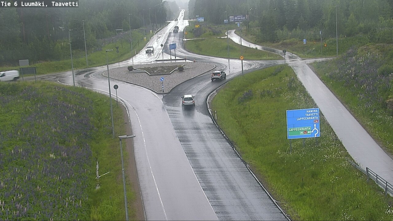 Kelikamerat Kuva Tie 6 Luumäki, Taavetti, Luumäki, Etelä-Karjala