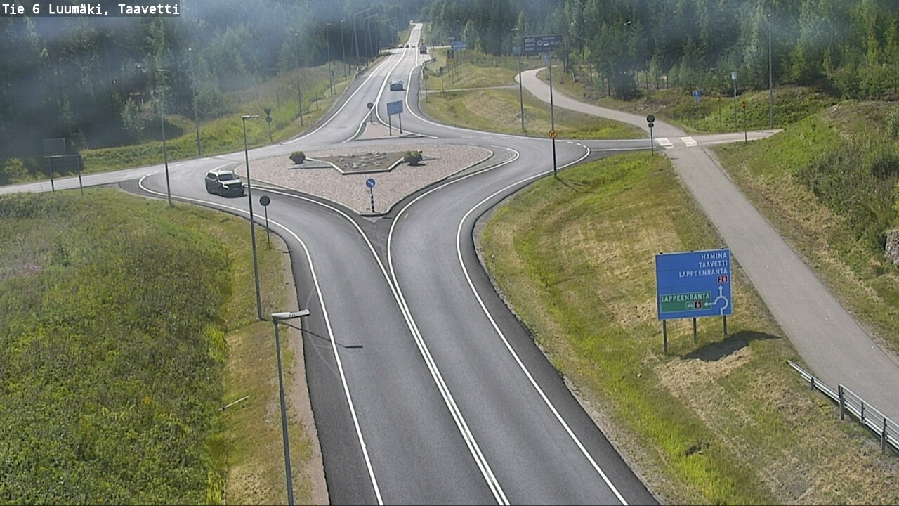 Kelikamerat Kuva Tie 6 Luumäki, Taavetti, Luumäki, Etelä-Karjala
