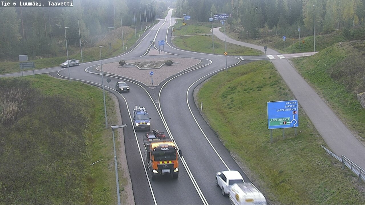 Kelikamerat Kuva Tie 6 Luumäki, Taavetti, Luumäki, Etelä-Karjala