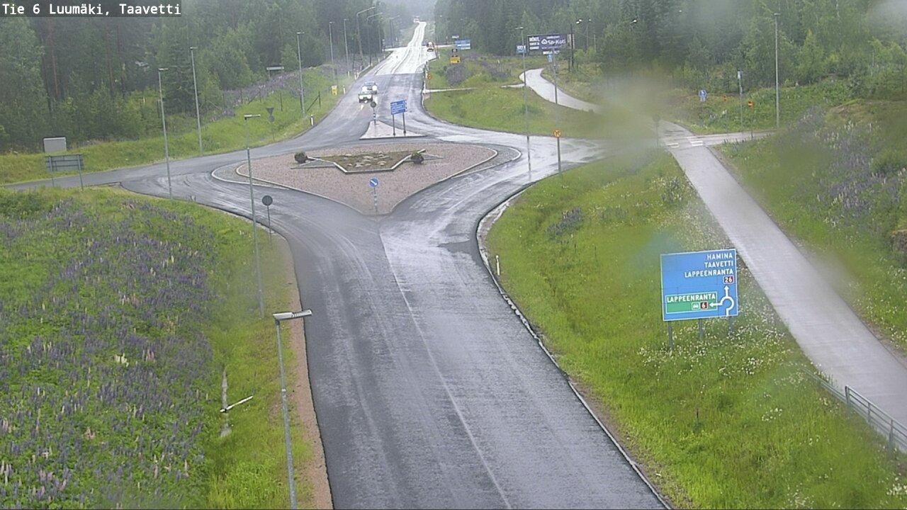 Kelikamerat Kuva Tie 6 Luumäki, Taavetti, Luumäki, Etelä-Karjala