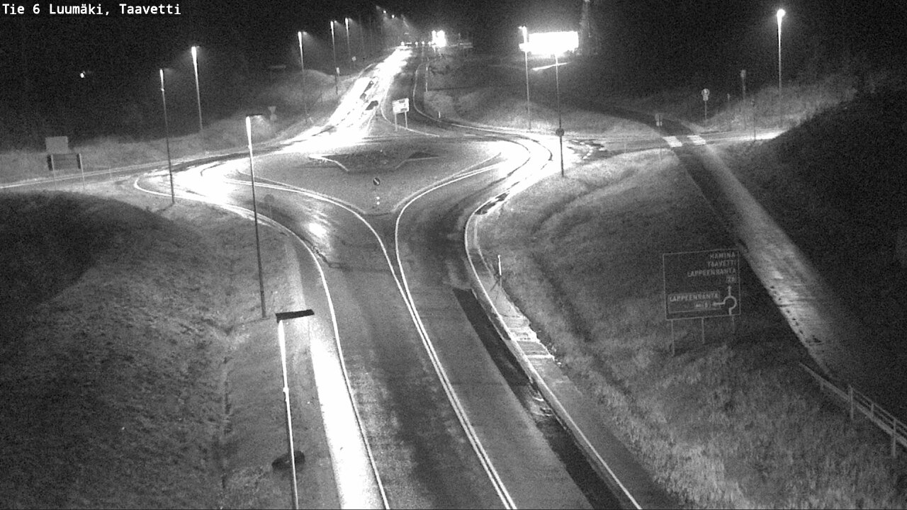 Weather Camera Image Road 6 Luumäki, Taavetti, Luumäki, Etelä-Karjala