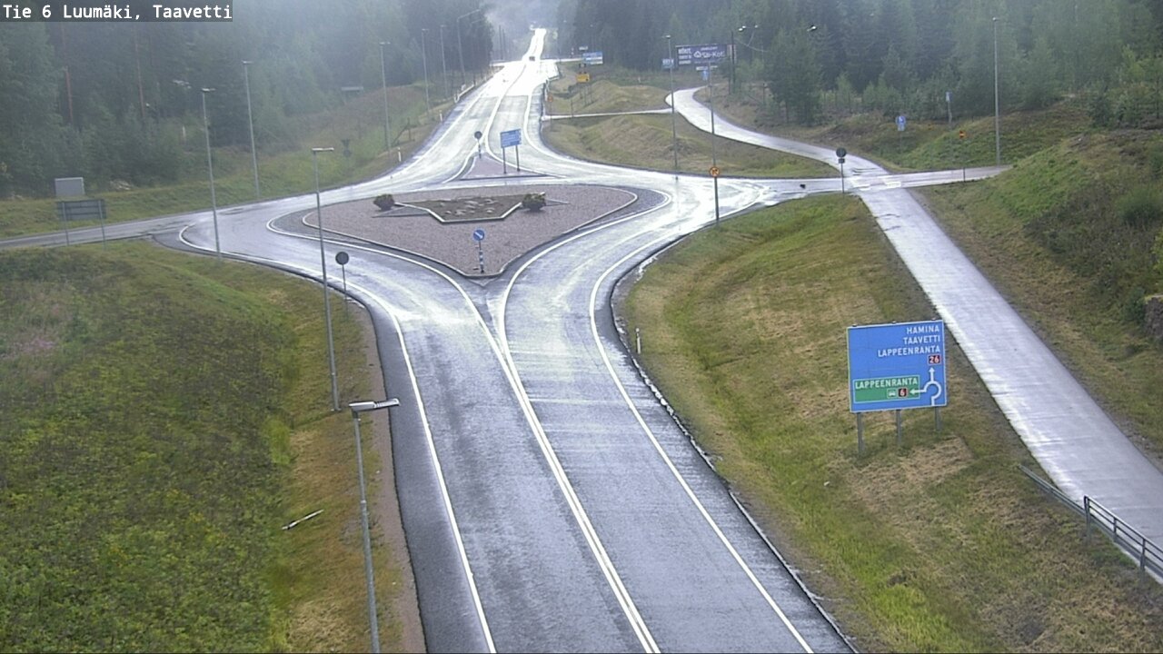 Kelikamerat Kuva Tie 6 Luumäki, Taavetti, Luumäki, Etelä-Karjala
