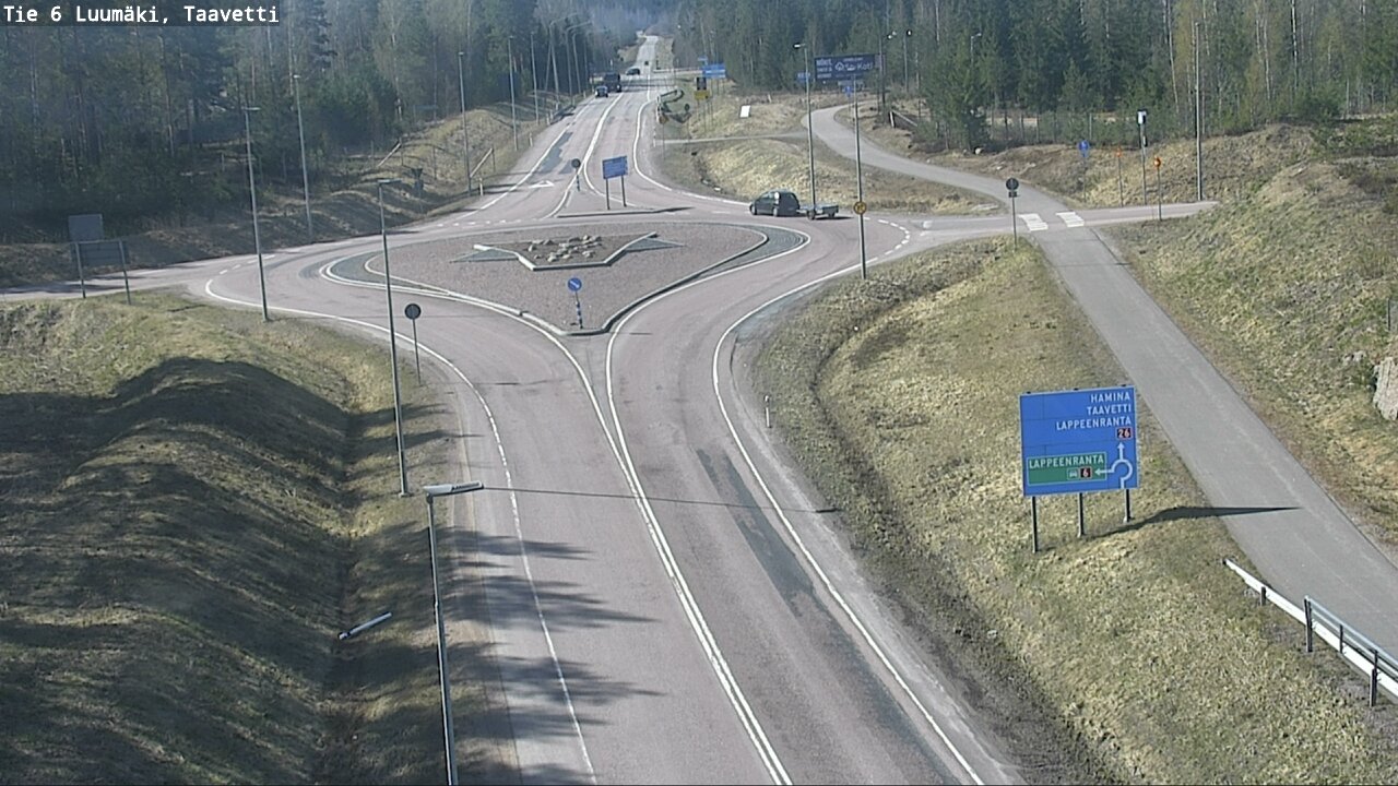 Kelikamerat Kuva Tie 6 Luumäki, Taavetti, Luumäki, Etelä-Karjala