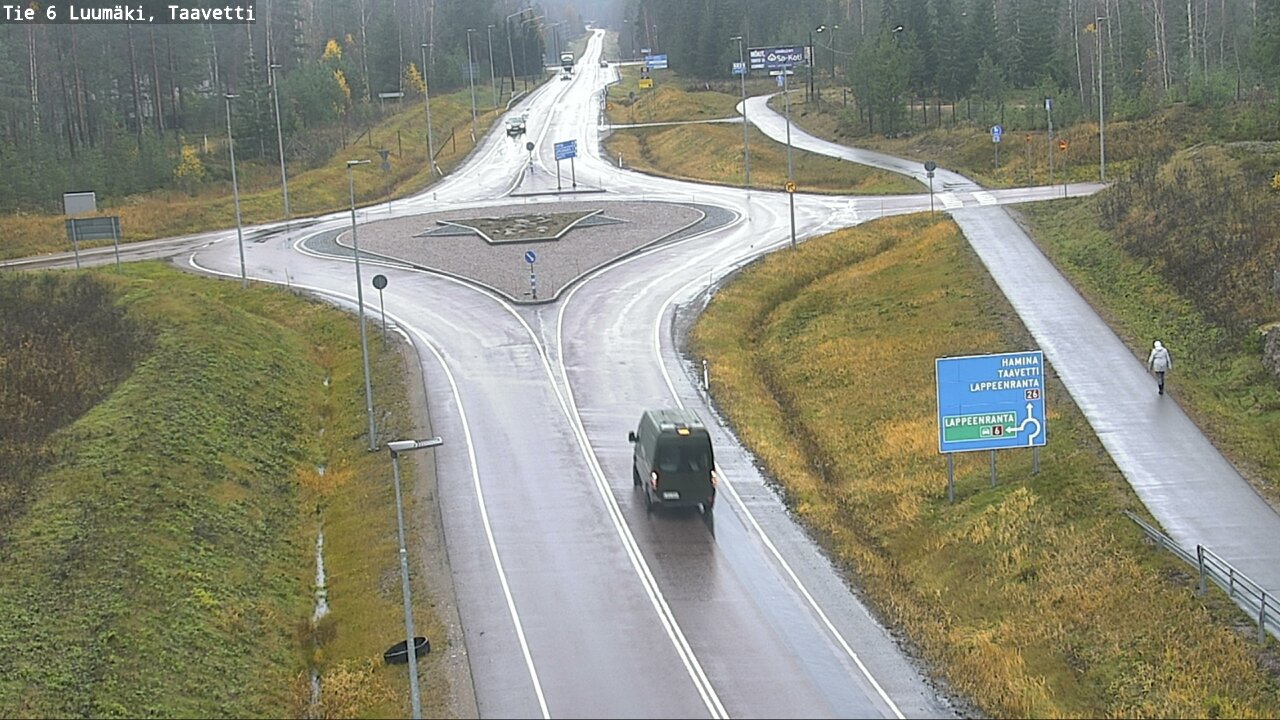 Weather Camera Image Road 6 Luumäki, Taavetti, Luumäki, Etelä-Karjala