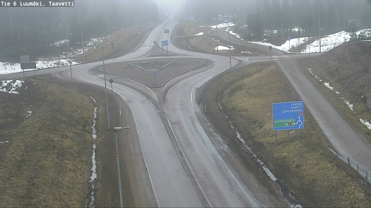 Kelikamerat Kuva Tie 6 Luumäki, Taavetti, Luumäki, Etelä-Karjala