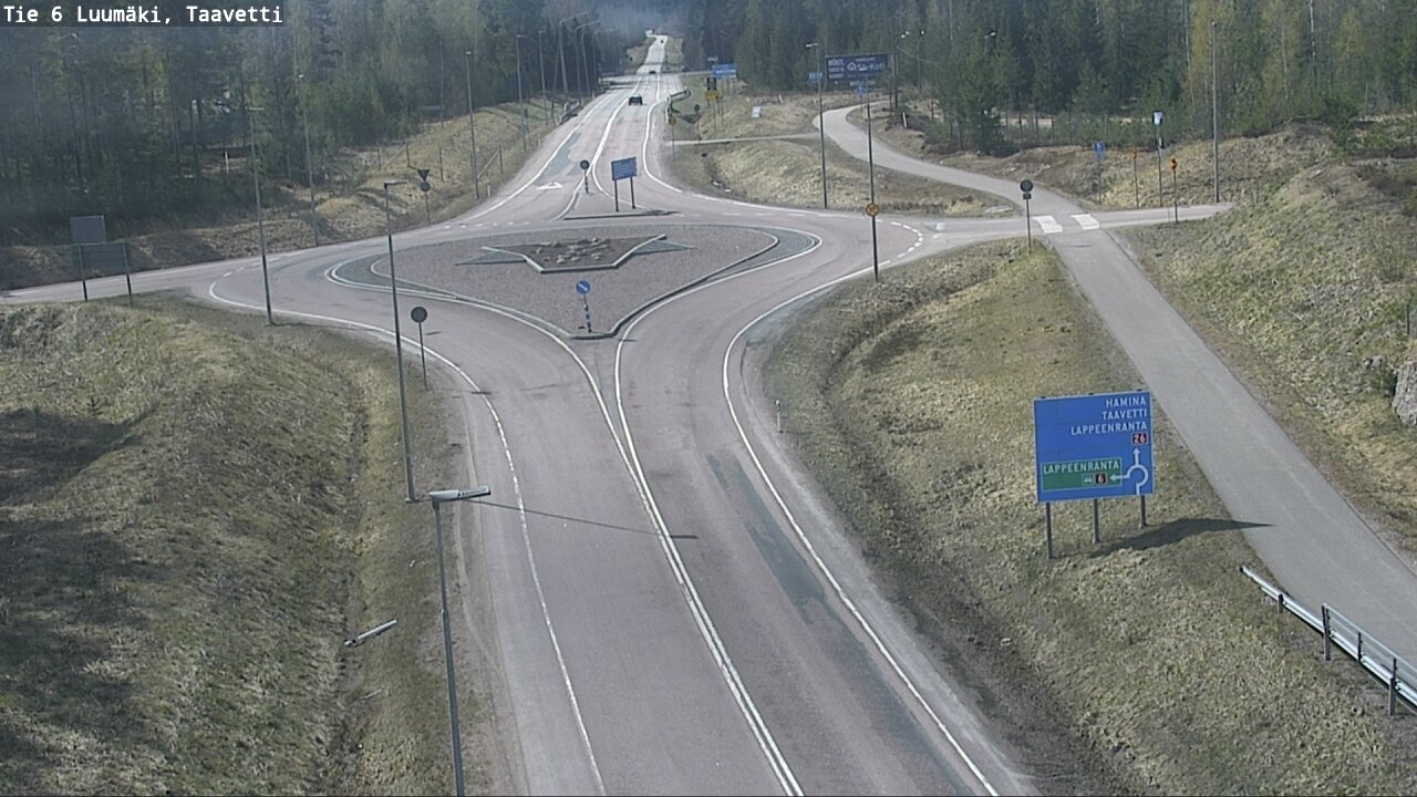 Kelikamerat Kuva Tie 6 Luumäki, Taavetti, Luumäki, Etelä-Karjala