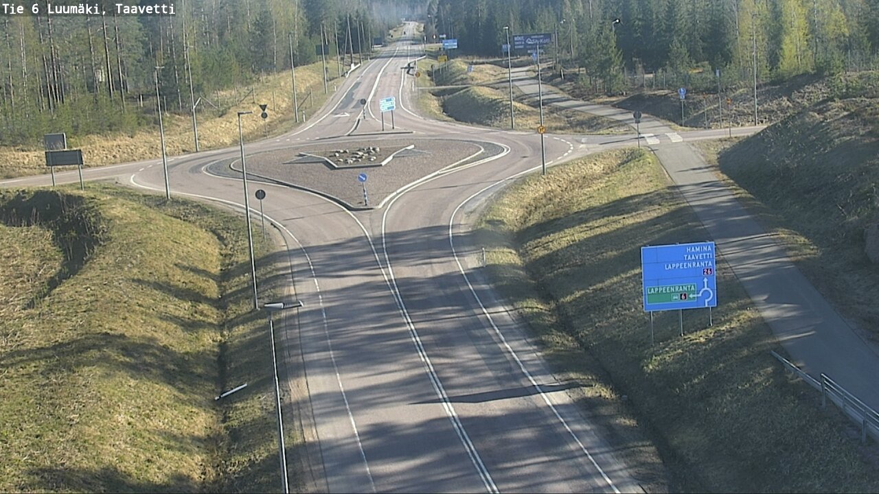 Kelikamerat Kuva Tie 6 Luumäki, Taavetti, Luumäki, Etelä-Karjala