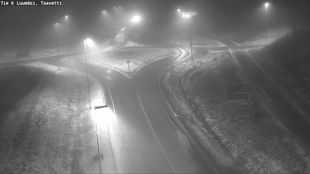 Weather Camera Image Väg 6 Luumäki, Taavetti, Luumäki, Etelä-Karjala