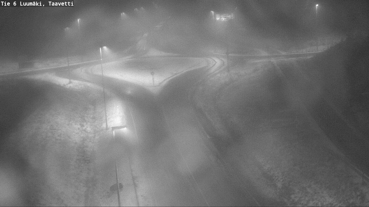 Weather Camera Image Väg 6 Luumäki, Taavetti, Luumäki, Etelä-Karjala