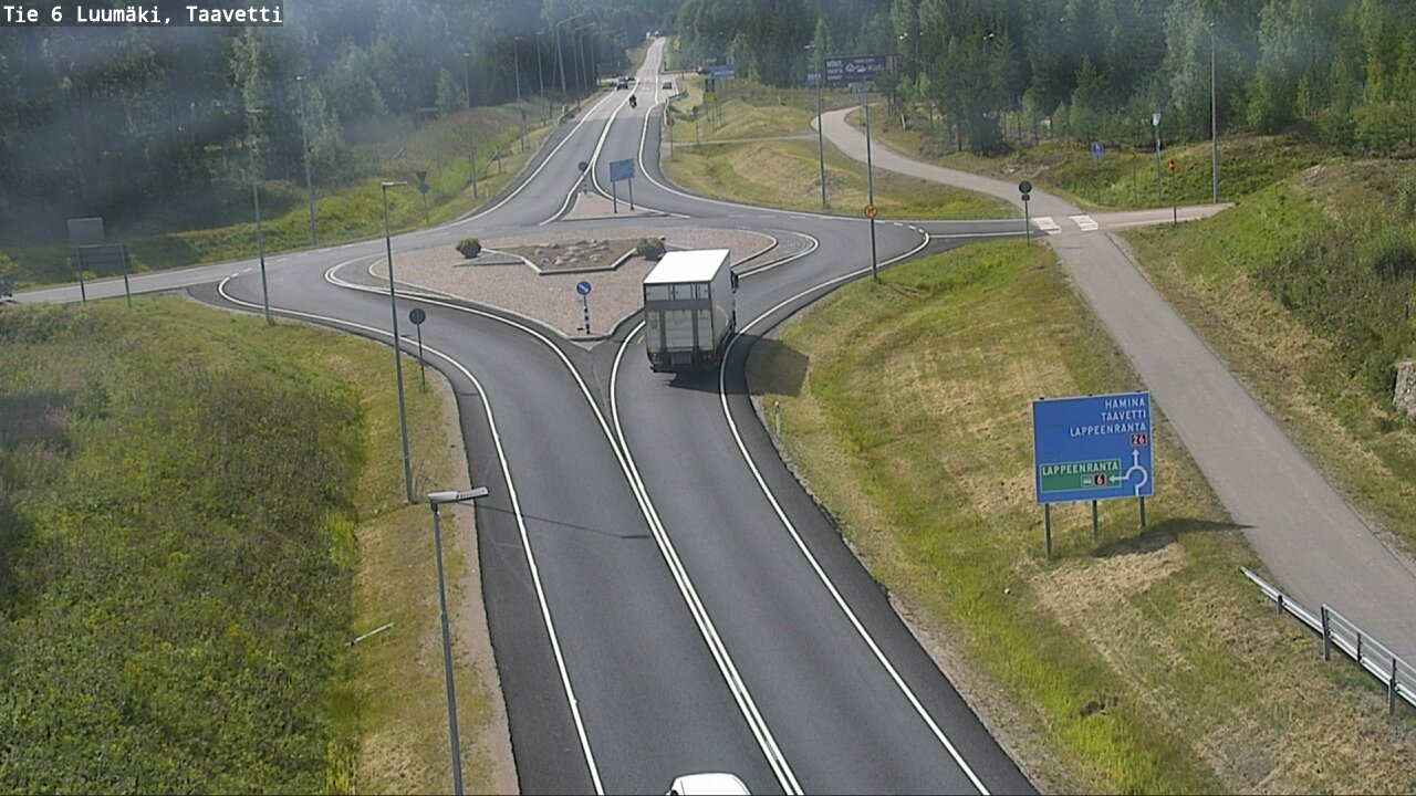 Kelikamerat Kuva Tie 6 Luumäki, Taavetti, Luumäki, Etelä-Karjala