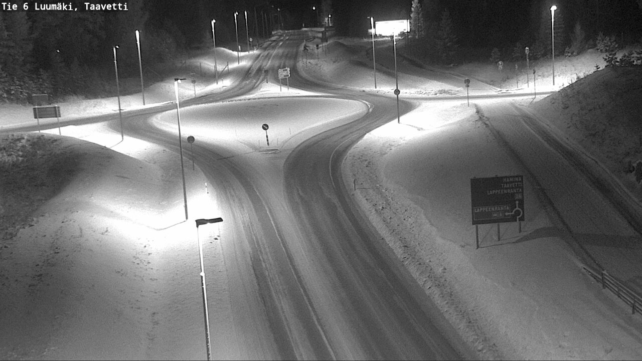 Kelikamerat Kuva Tie 6 Luumäki, Taavetti, Luumäki, Etelä-Karjala