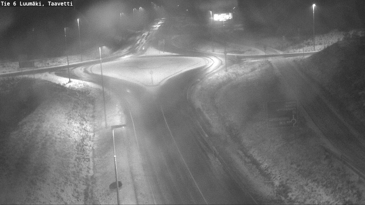 Weather Camera Image Väg 6 Luumäki, Taavetti, Luumäki, Etelä-Karjala