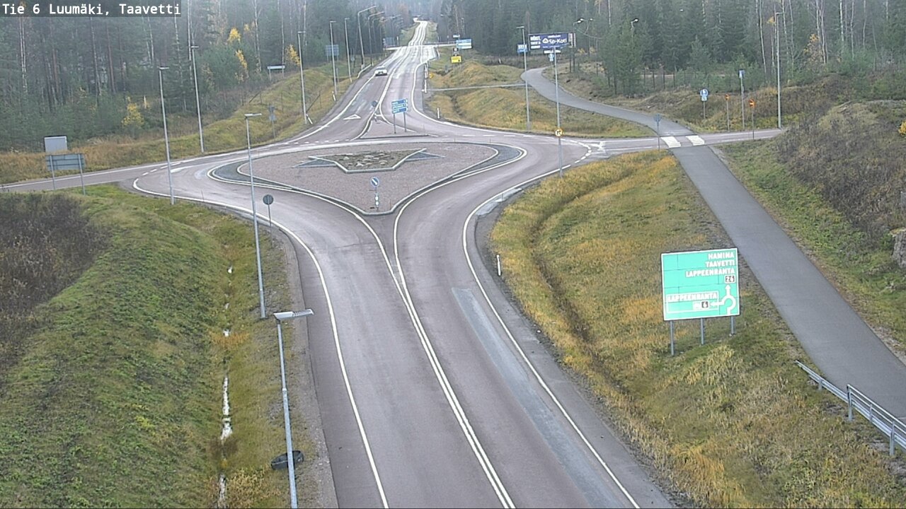 Kelikamerat Kuva Tie 6 Luumäki, Taavetti, Luumäki, Etelä-Karjala