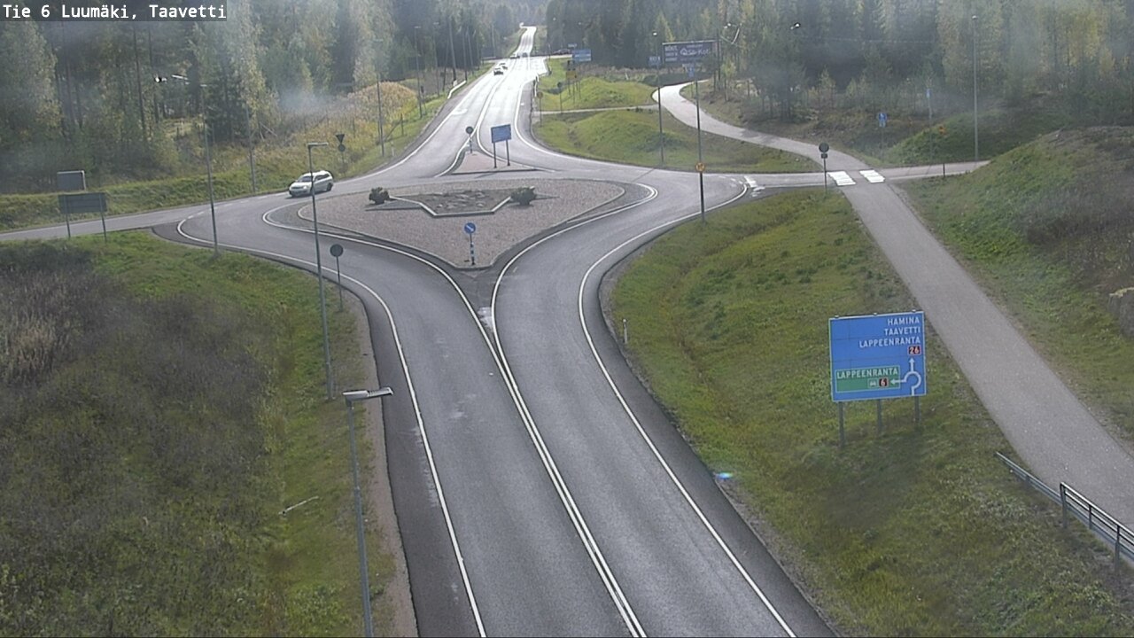 Kelikamerat Kuva Tie 6 Luumäki, Taavetti, Luumäki, Etelä-Karjala