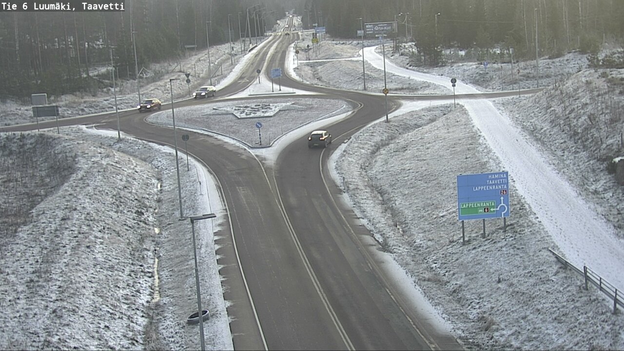 Kelikamerat Kuva Tie 6 Luumäki, Taavetti, Luumäki, Etelä-Karjala