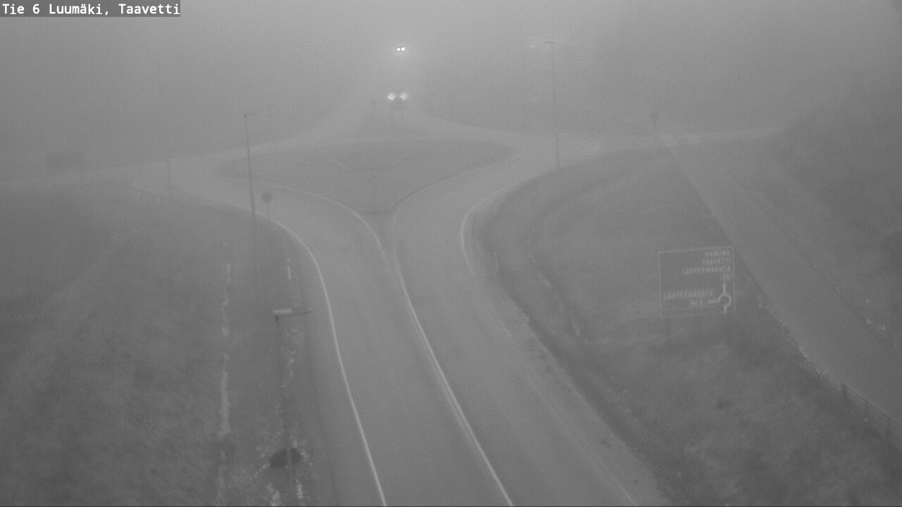 Weather Camera Image Road 6 Luumäki, Taavetti, Luumäki, Etelä-Karjala