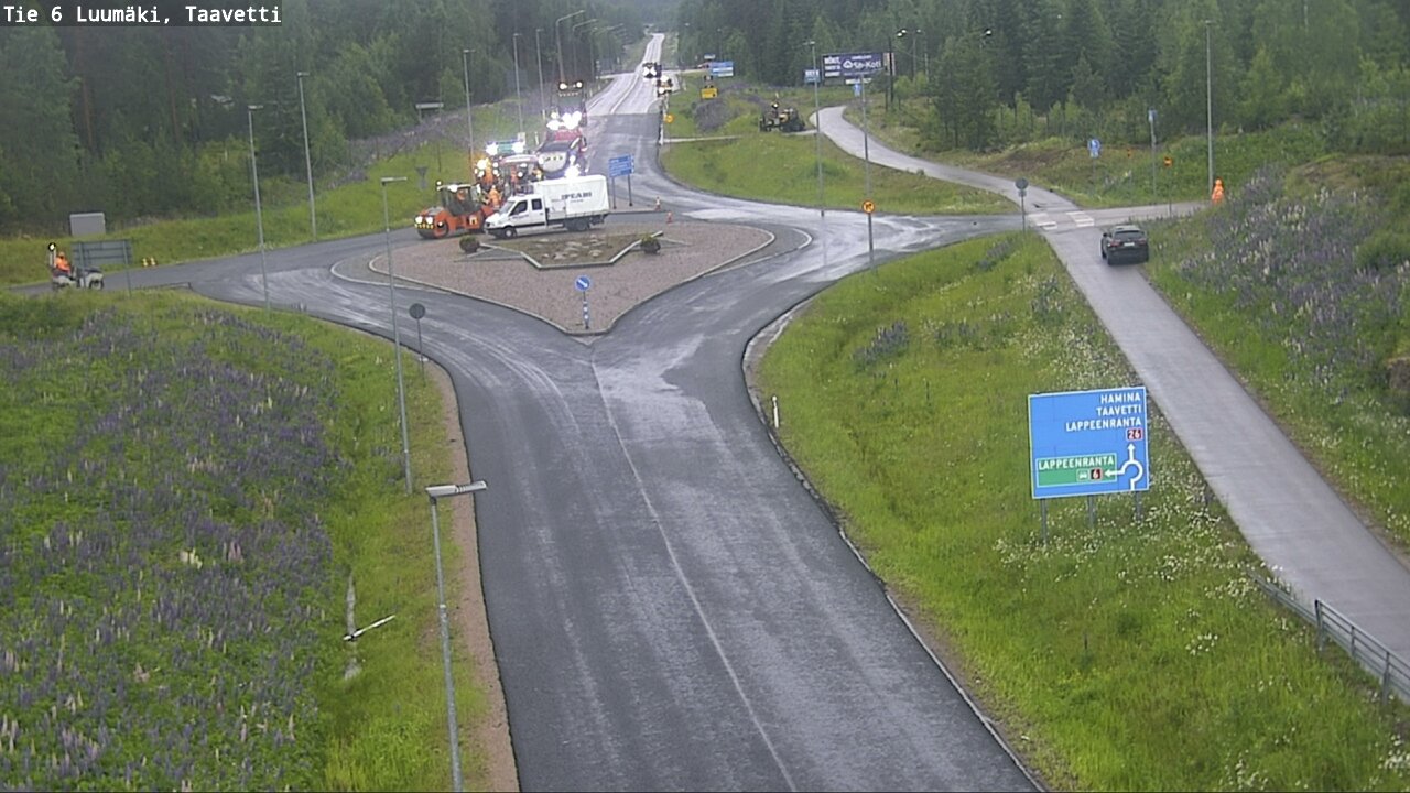 Kelikamerat Kuva Tie 6 Luumäki, Taavetti, Luumäki, Etelä-Karjala