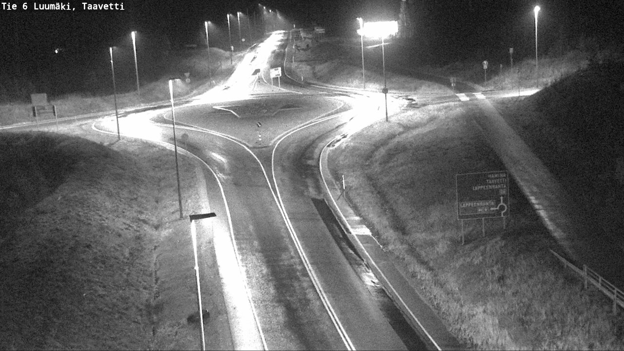 Weather Camera Image Road 6 Luumäki, Taavetti, Luumäki, Etelä-Karjala