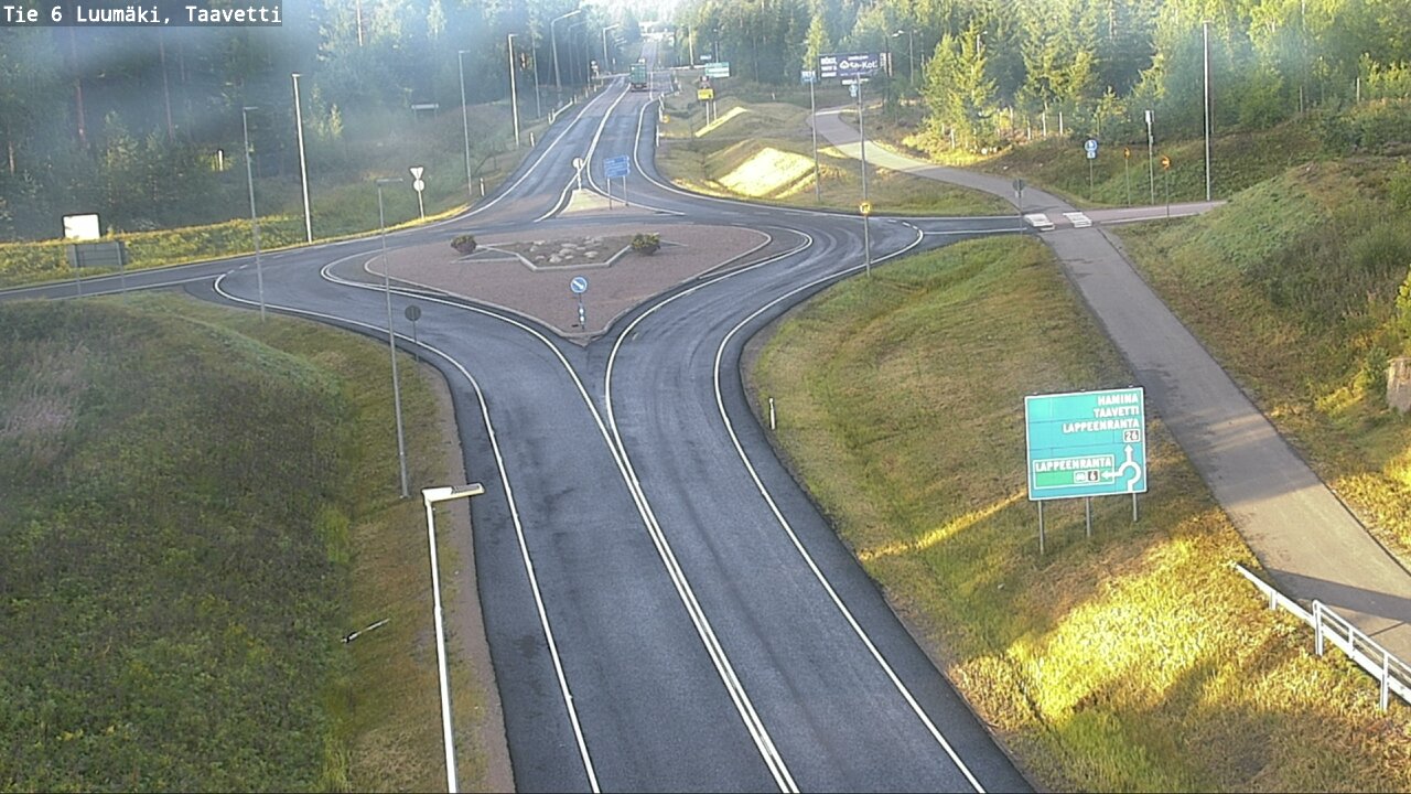 Kelikamerat Kuva Tie 6 Luumäki, Taavetti, Luumäki, Etelä-Karjala