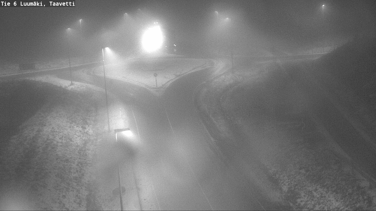 Weather Camera Image Väg 6 Luumäki, Taavetti, Luumäki, Etelä-Karjala