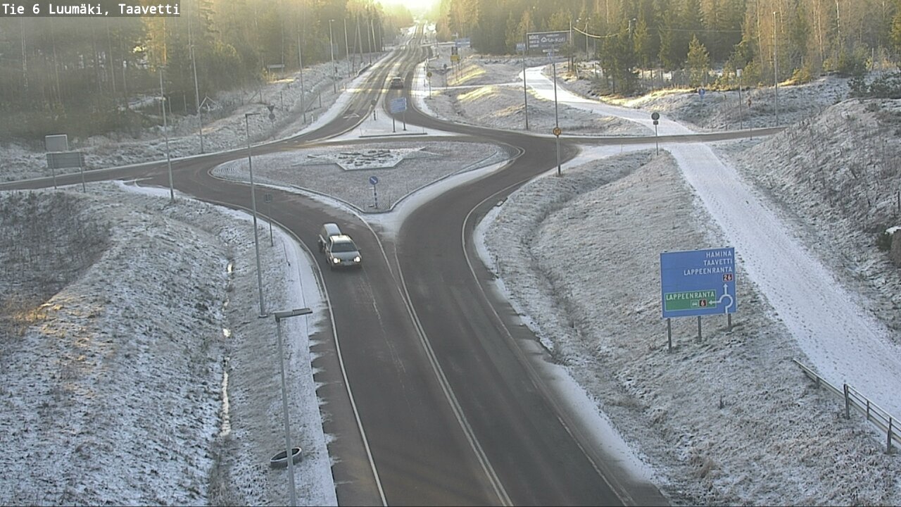 Kelikamerat Kuva Tie 6 Luumäki, Taavetti, Luumäki, Etelä-Karjala