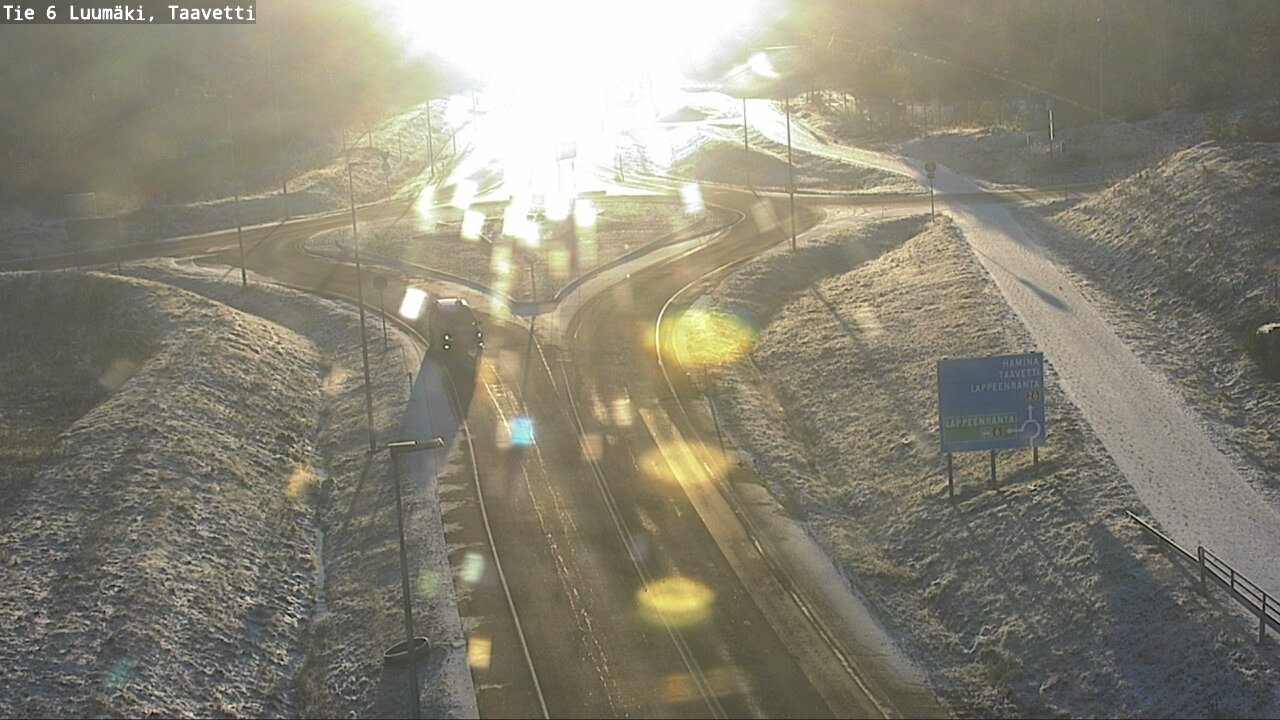 Kelikamerat Kuva Tie 6 Luumäki, Taavetti, Luumäki, Etelä-Karjala