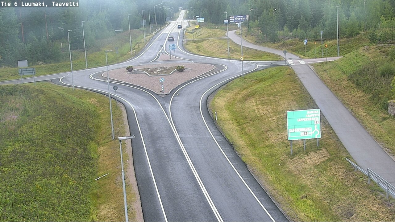 Kelikamerat Kuva Tie 6 Luumäki, Taavetti, Luumäki, Etelä-Karjala
