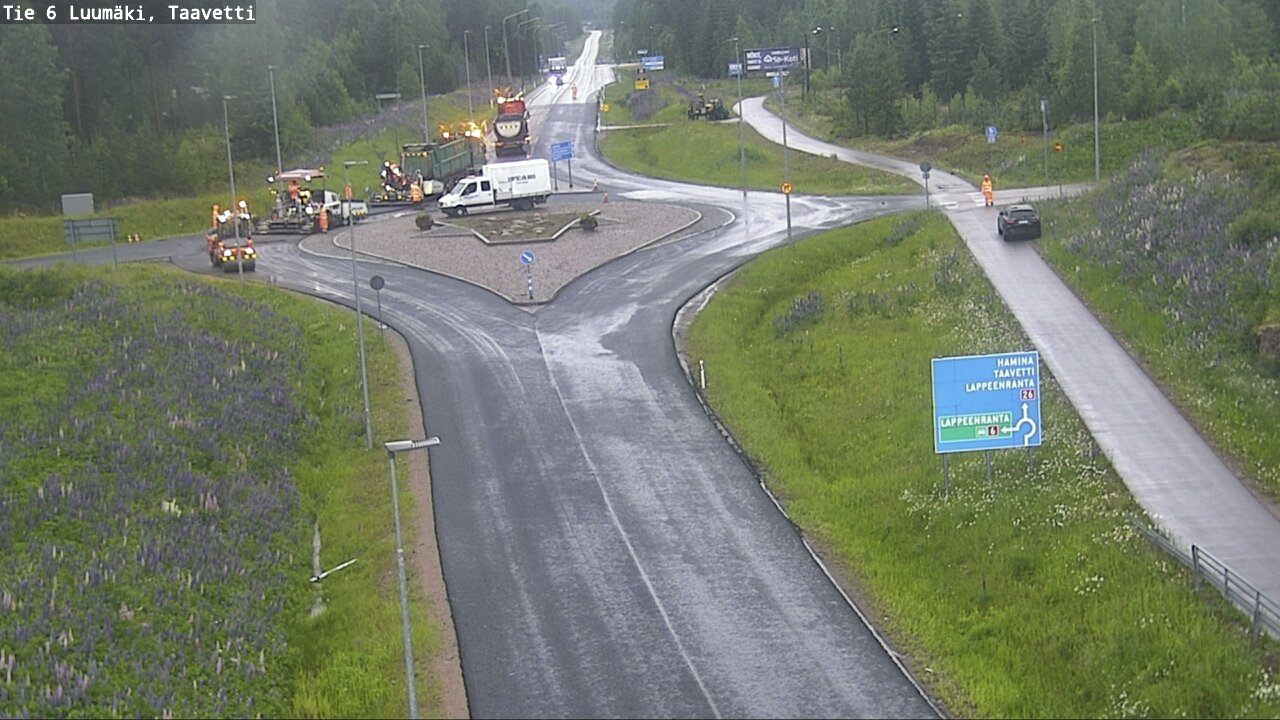 Kelikamerat Kuva Tie 6 Luumäki, Taavetti, Luumäki, Etelä-Karjala