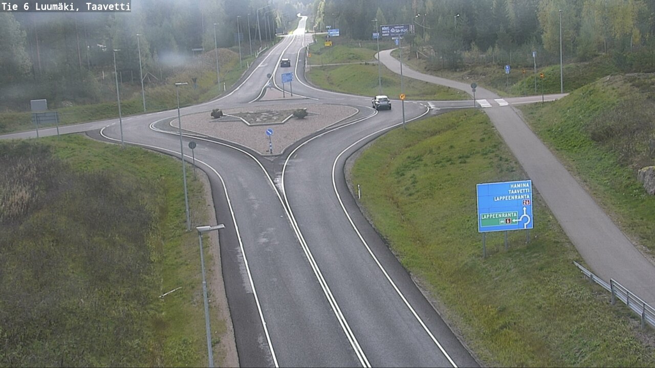 Kelikamerat Kuva Tie 6 Luumäki, Taavetti, Luumäki, Etelä-Karjala