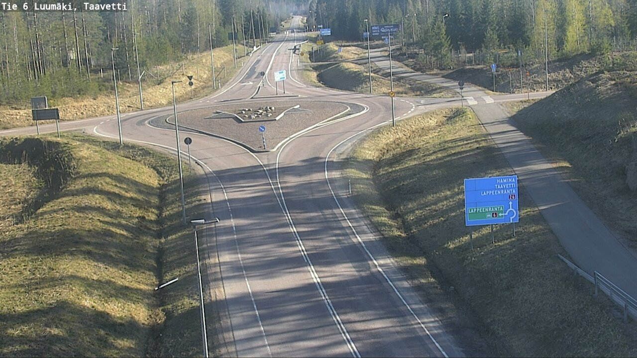 Kelikamerat Kuva Tie 6 Luumäki, Taavetti, Luumäki, Etelä-Karjala